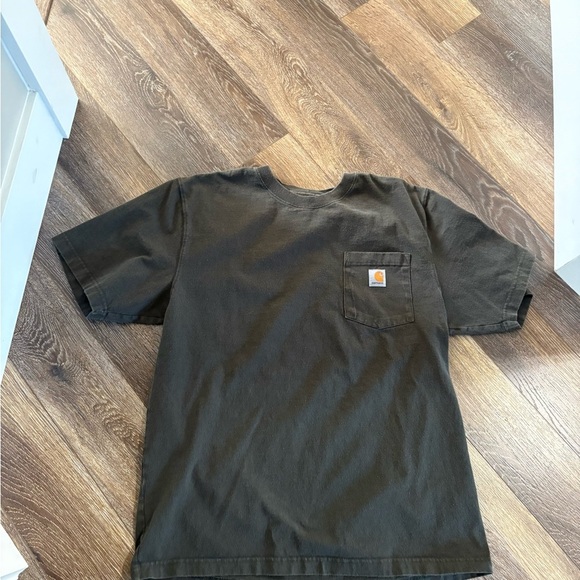 Carhartt Men's  Green Short Sleeve Tee - Picture 4 of 4